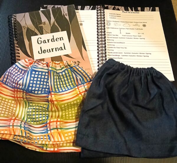 Mother's Day Garden Journal and Sock Guard Bundle